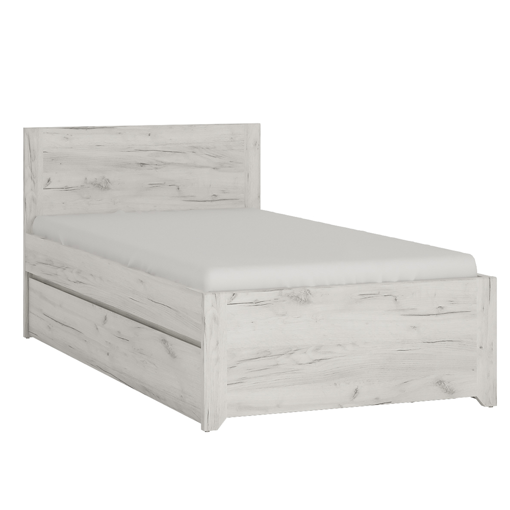 ANGEL Single Bed with underbed Drawer_Inc Slats